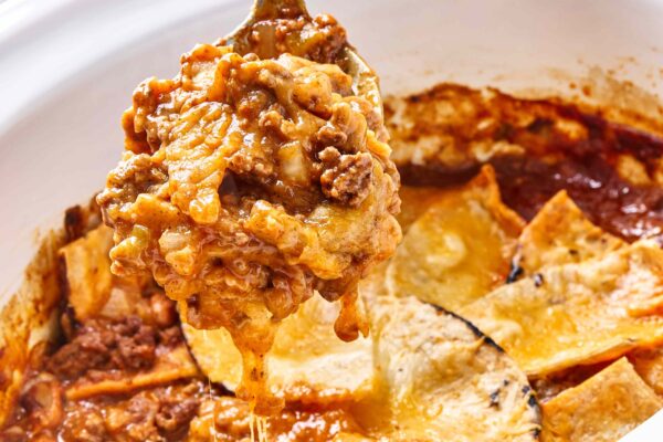 Slow Cooker Beef Enchilada Casserole Recipe
