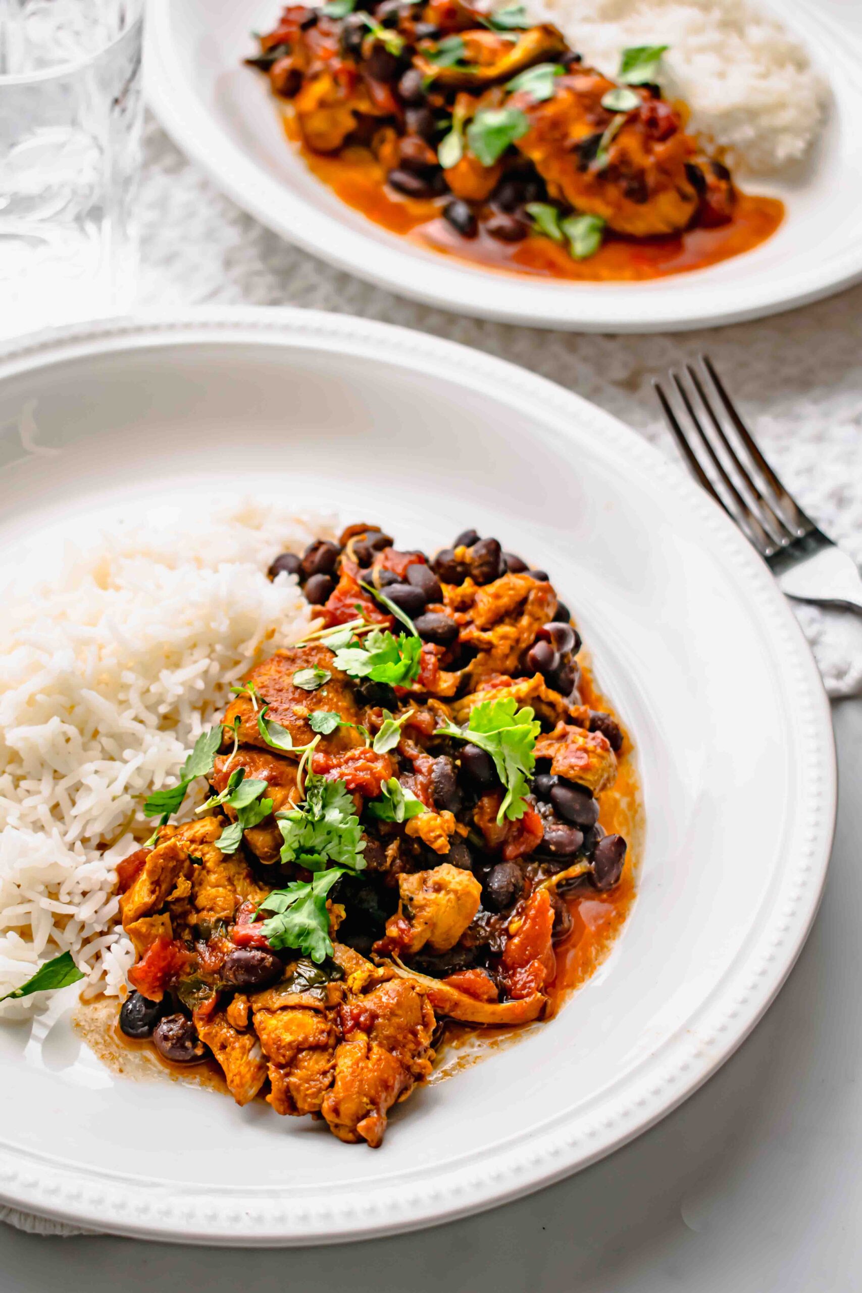 Slow Cooker Caribbean Chicken Thigh Curry
