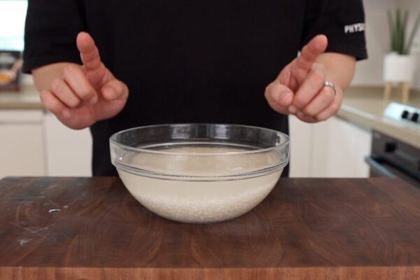 Soak Rice in Water
