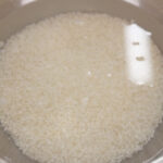 Soaking the Rice In Water