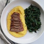 Steak with Creamy Saffron Polenta — UMAMIMAMI