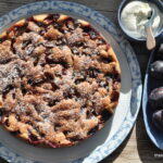 Traditional German Plum Cake (Zwetschgenkuchen)