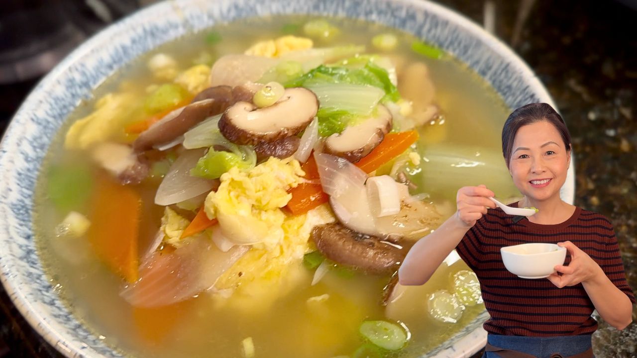 Easy and Flavorful Chinese Vegetable Soup | The secret seasoning is…
