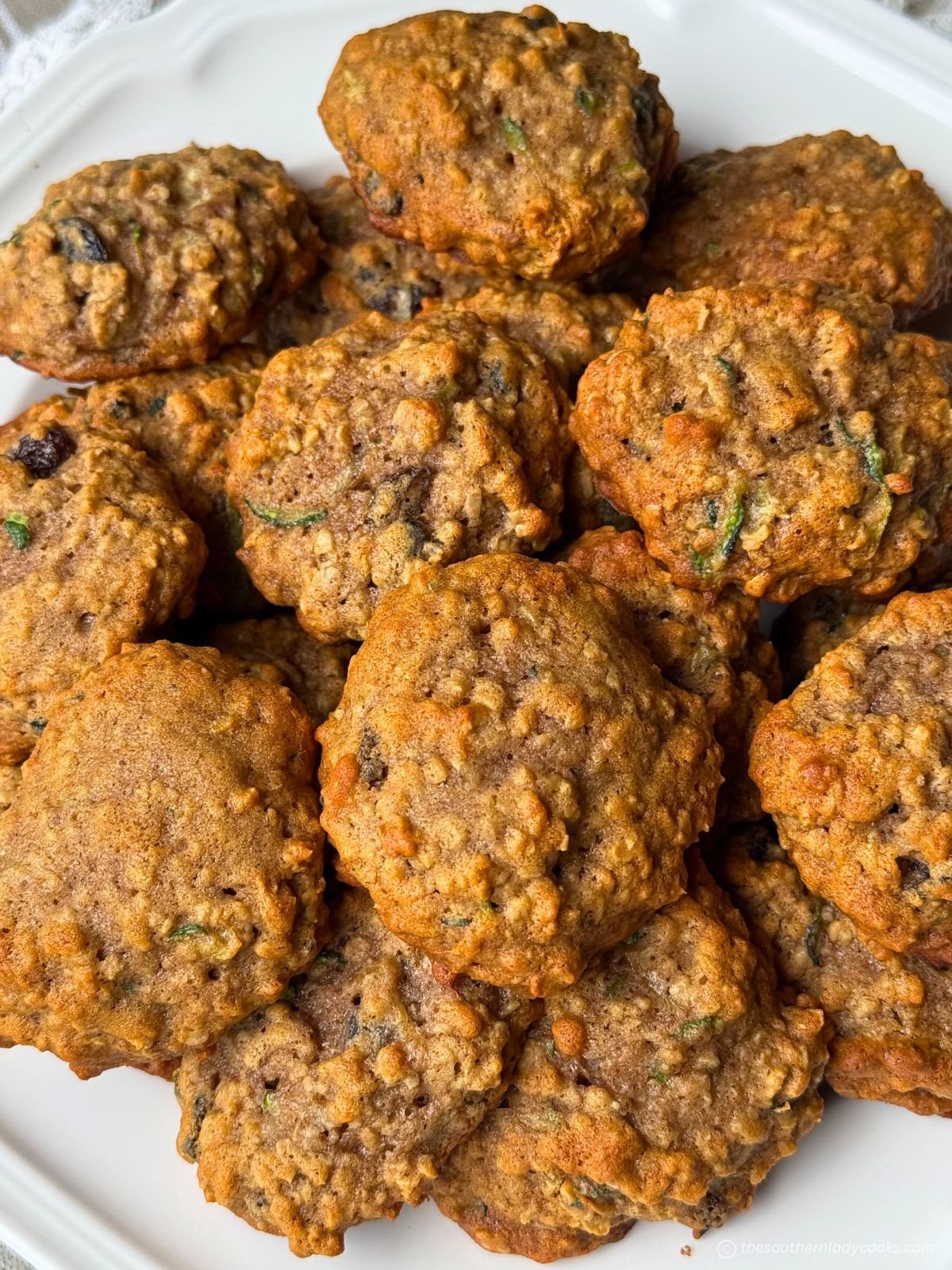 ZUCCHINI OATMEAL COOKIES - The Southern Lady Cooks