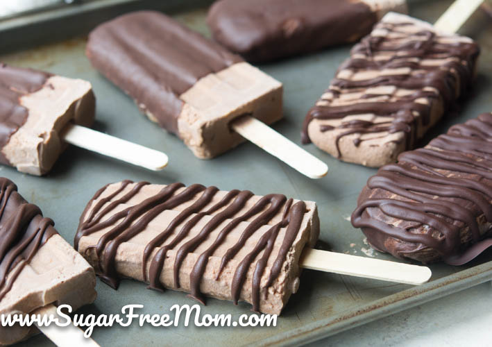 These Keto, Sugar Free Double Chocolate Peanut Butter Ice Cream Popsicles are going to make your low carb dreams come true!!!! Just 3 grams net carbs!
