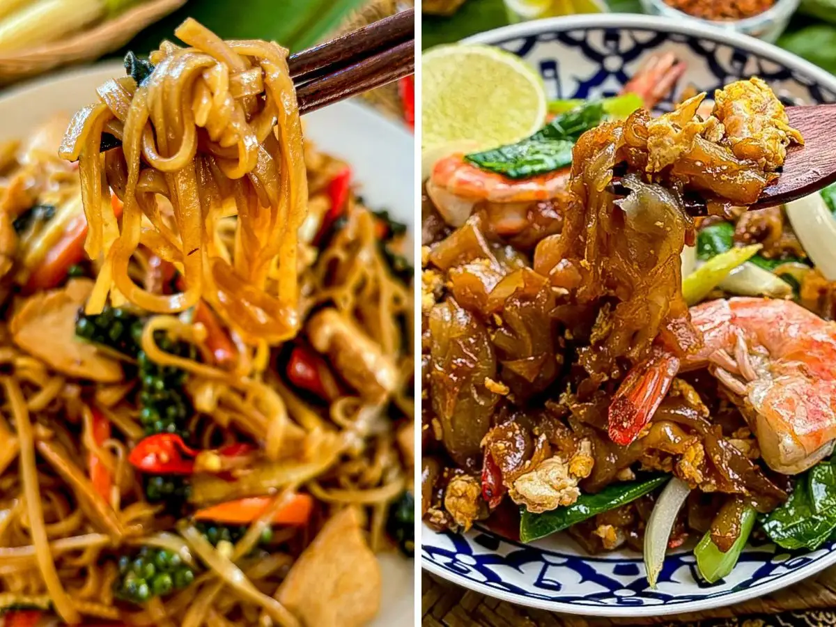 Pad Kee Mao vs Pad See Ew