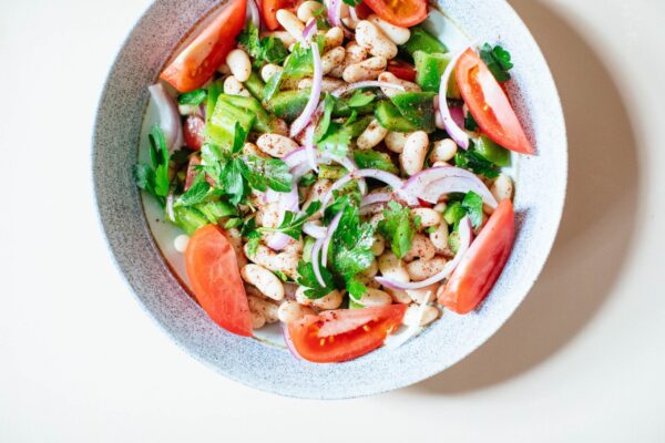 Why is a Balanced Diet Important? Simple Protein-Packed White Bean Salad | Nutrition Stripped