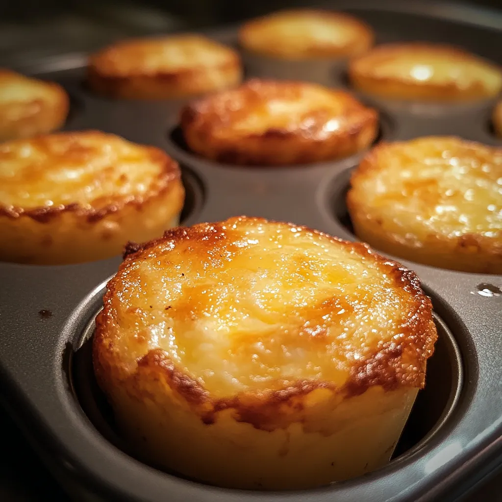6 Delicious & Easy Bites 1 Fluffy egg white bites fresh from the oven, perfect for a healthy breakfast.