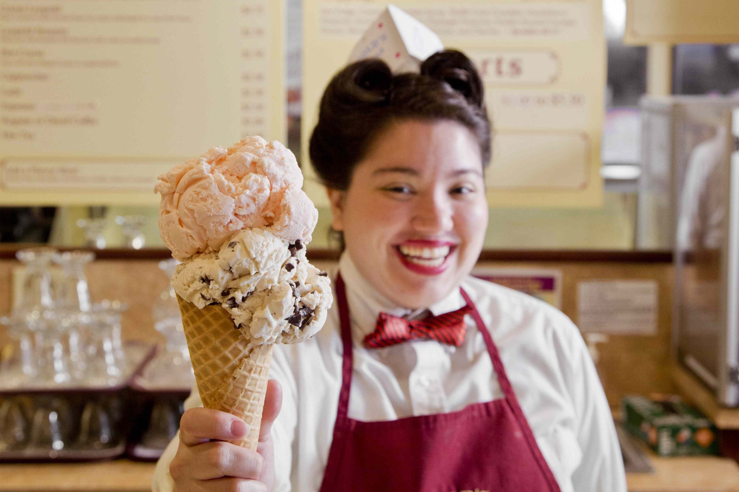 America's Most Nostalgic Ice Cream Parlors