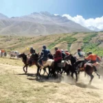 Broghil festival Buzkushi, Yak polo