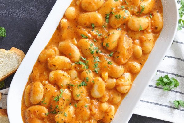 "Better than Chili Beans" Butter Beans in Paprika Sauce