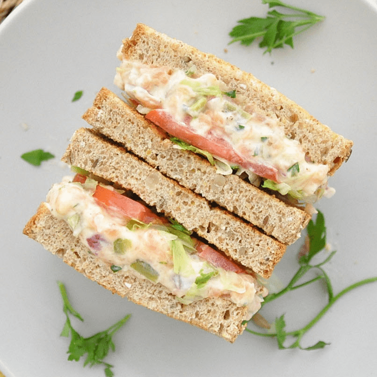 "Better than Deli" Smoked Salmon Salad Sandwich 1 "Better than Deli" Smoked Salmon Salad Sandwich