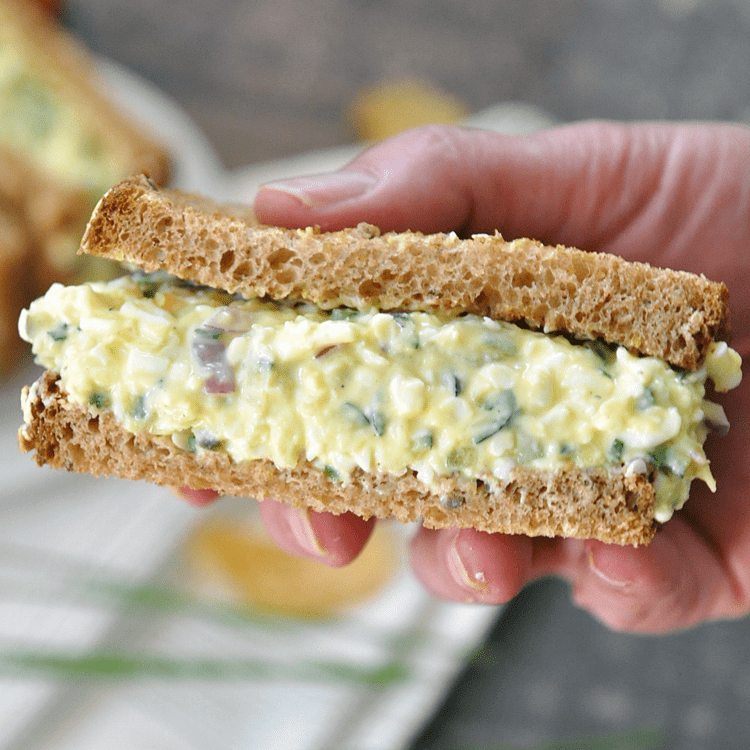 "Better than Deli" Zucchini Egg Salad Sandwich 1 "Better than Deli" Zucchini Egg Salad Sandwich