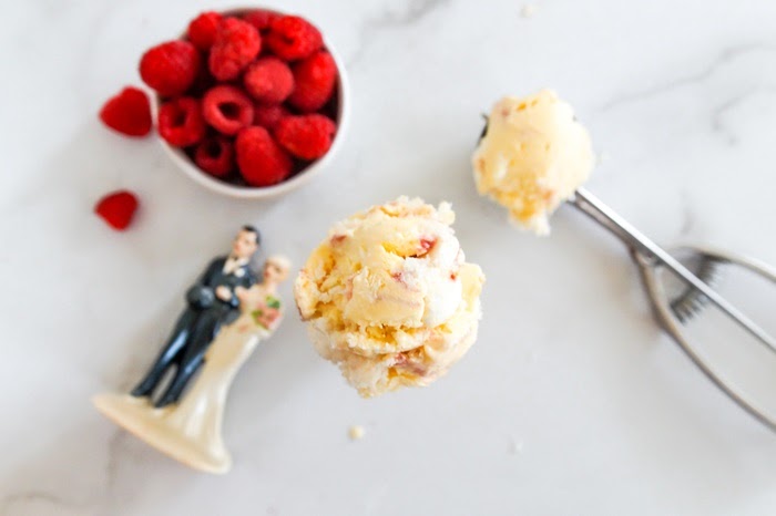 Bride's Cake Ice Cream | Bake at 350°