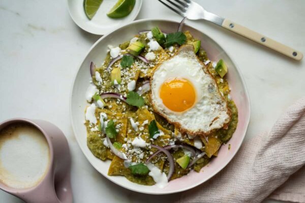 Chilaquiles Verdes - A Cozy Kitchen