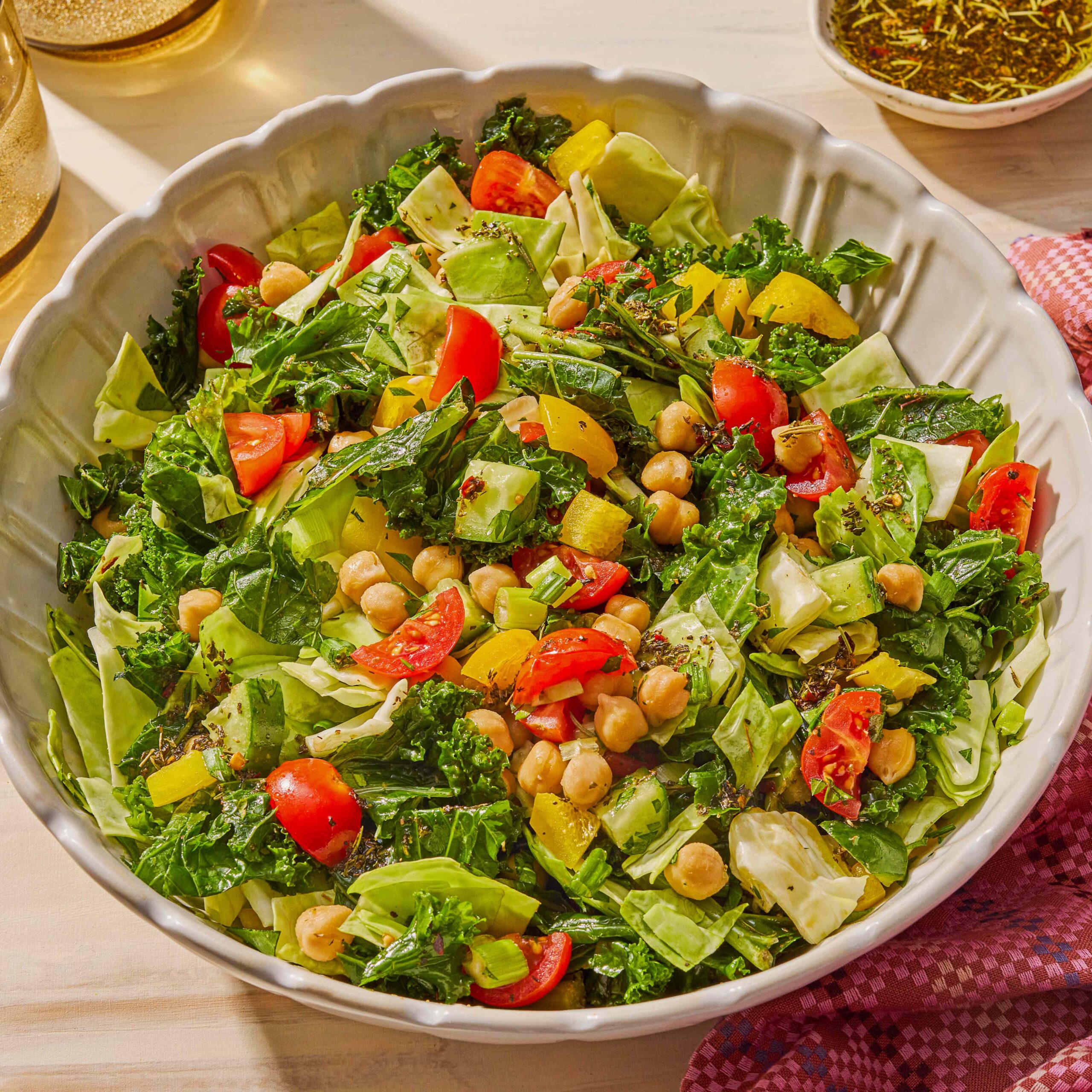 Chopped Salad with Italian Vinaigrette