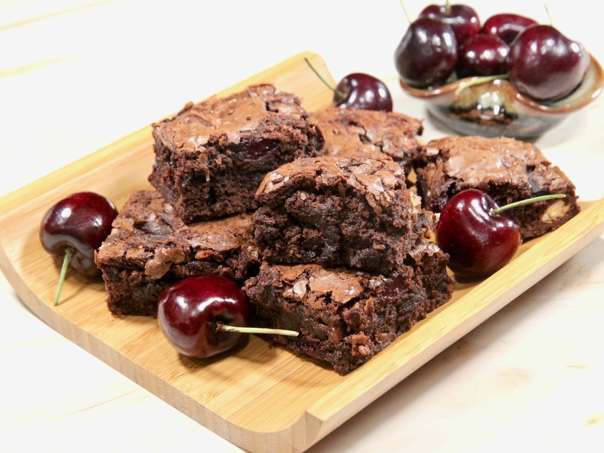Easy Cherry Brownies Recipe
