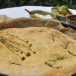 FOCACCIA with Olive Herb L Focaccia with olive herb