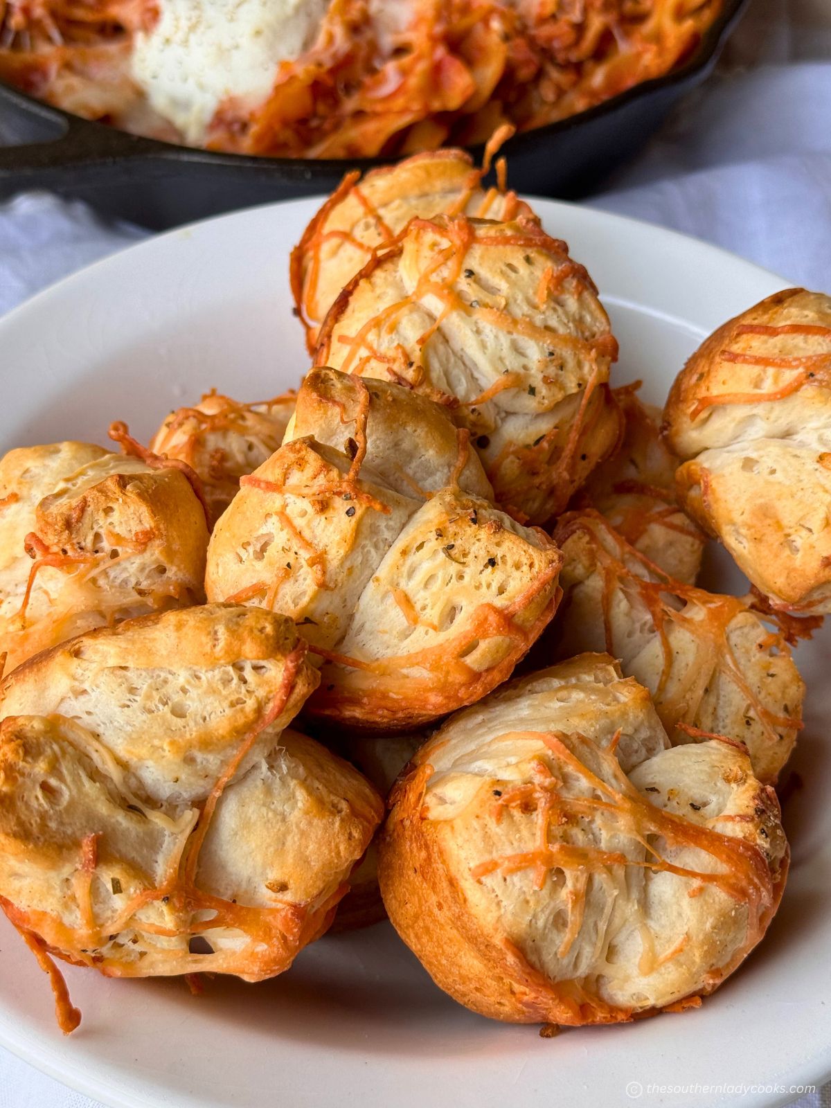 GARLIC PULL APART MUFFINS - The Southern Lady Cooks