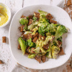 Grilled Caesar Salad with Homemade Dressing