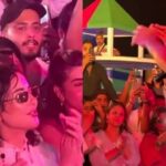 Hania Aamir spotted Grooving at Asim Azhar's Concert f