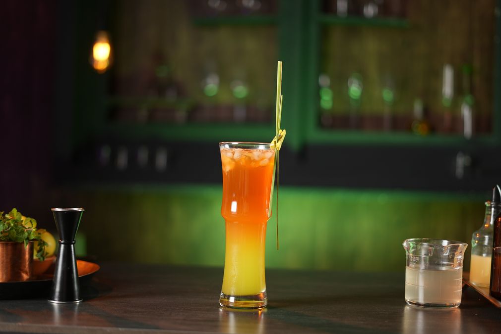 Kiwi Lemongrass Iced Tea 1 Kiwi Lemongrass Iced Tea