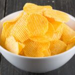 Are certain chips that appear burnt unsafe to eat?