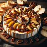 Maple, Apple, and Pecans Baked Brie Recipe