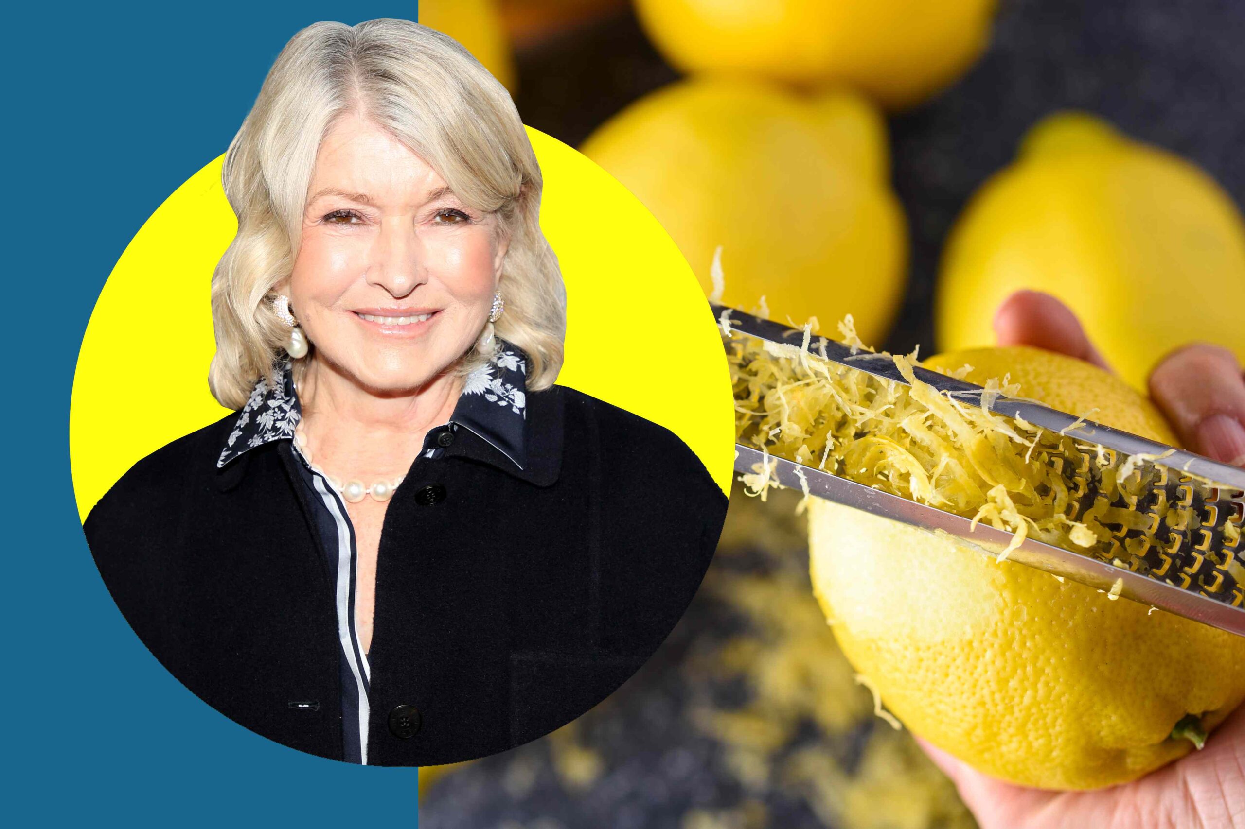 Martha Stewart’s Genius Citrus Zesting Hack