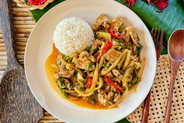 Moo Pad Prik Pao (Spicy Stir-Fried Pork With Chili Paste)