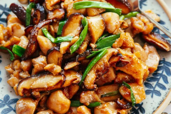 Mushroom and Chicken Stir Fry – China Sichuan Food Chinese mushroom and chicken stir fry