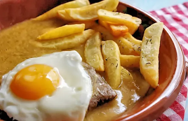 Pork Bitoque à Taberna Recipe