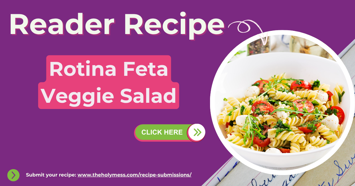 Reader recipe - Rotini Feta Veggie Salad
