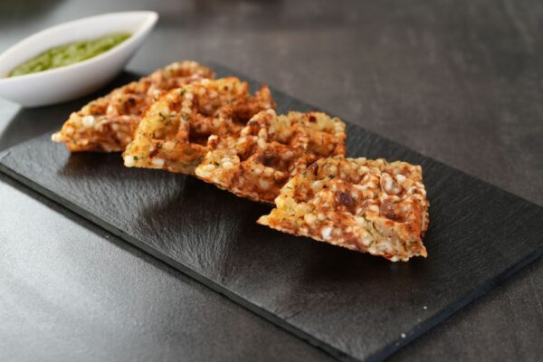 Sample and cheese waffles Sample and cheese waffles