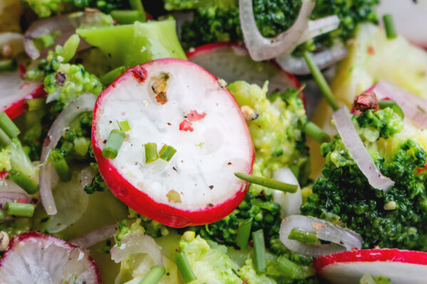 Simple Broccoli Radish Salad with a Kick of Freshness Broccoli Radish Salad Recipe