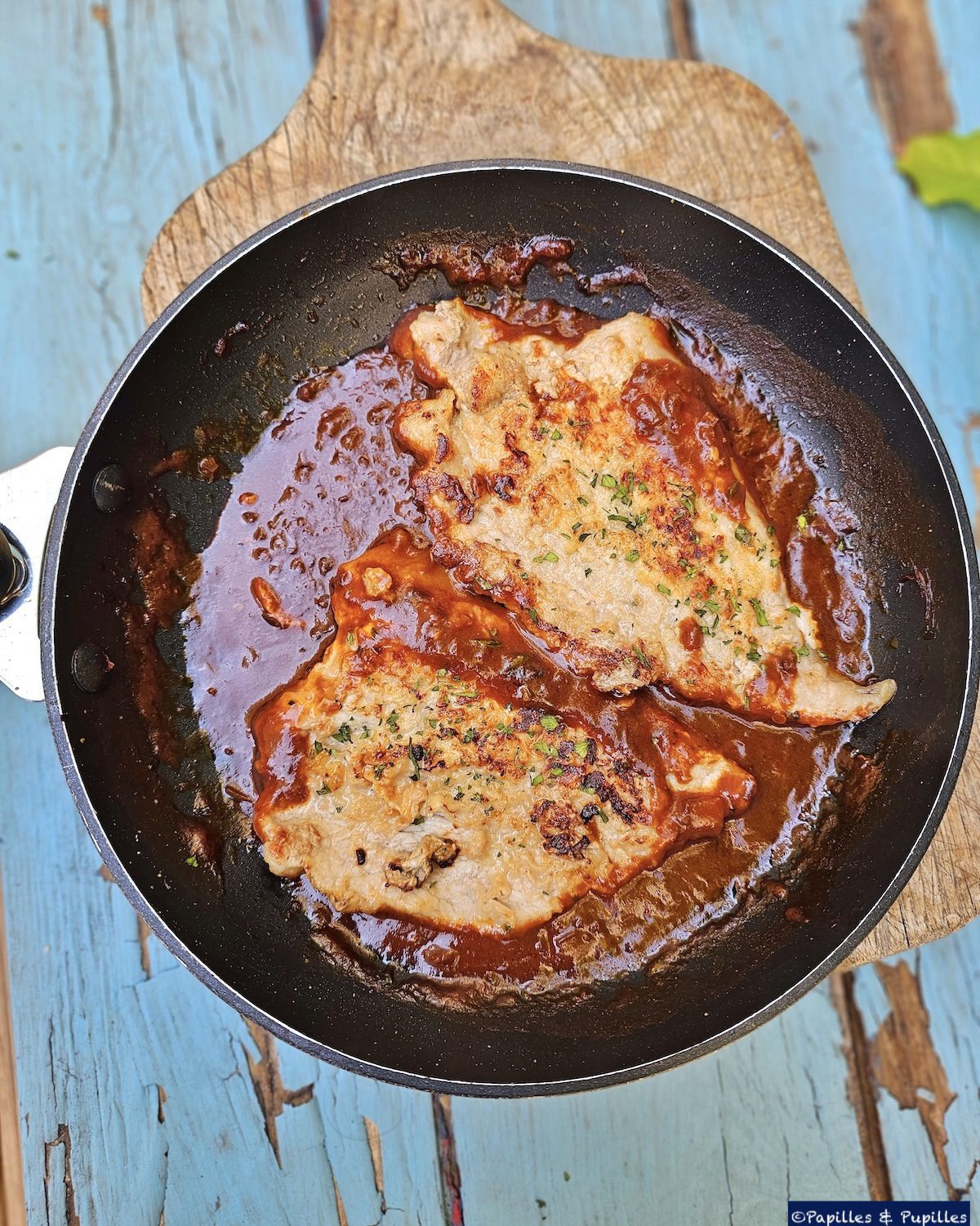 Simple, easy and refined veal cutlets 1 Simple, simple and refined veal cutlets