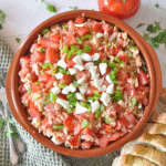Spanish Summer Tomato Salad | The Famous Pipirrana Salad Recipe