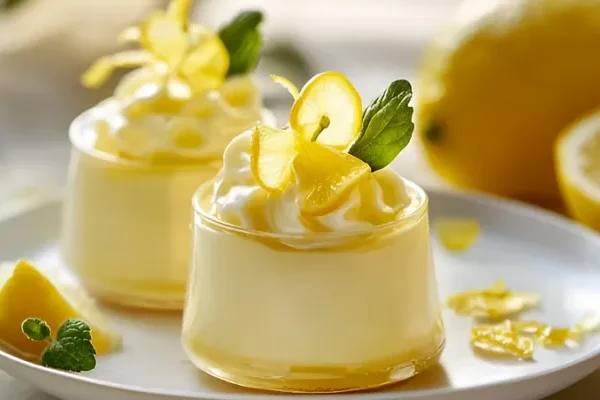Tangy and Delicious Lemon Mousse Recipe