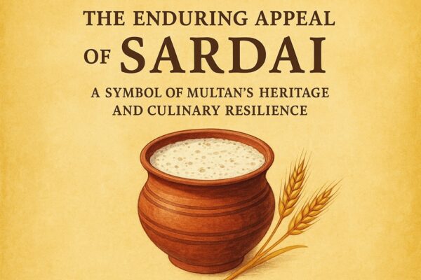 The Enduring Appeal of Sardai: A Symbol of Multan's Heritage and Culinary Resilience