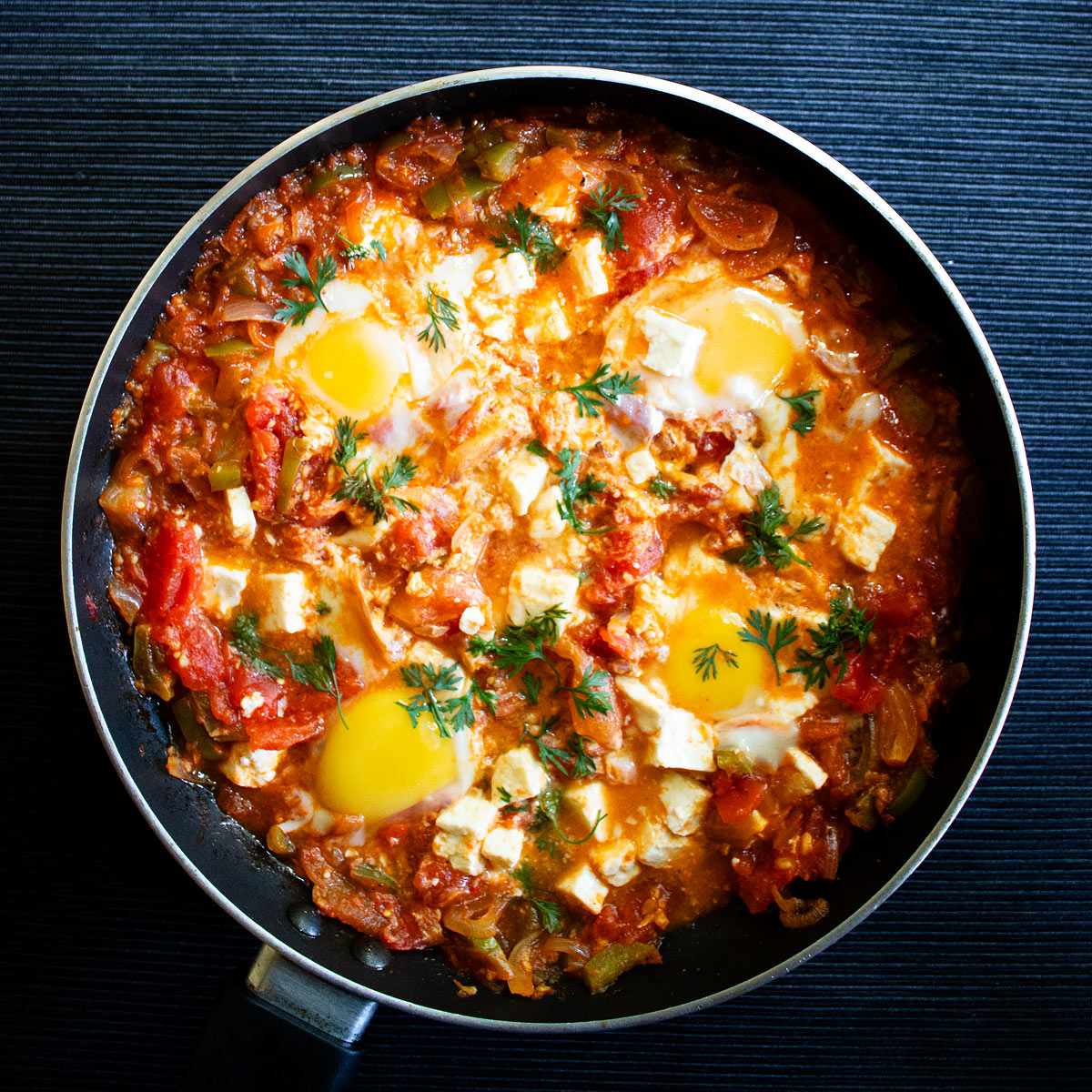 Shakshuka with Feta Recipe