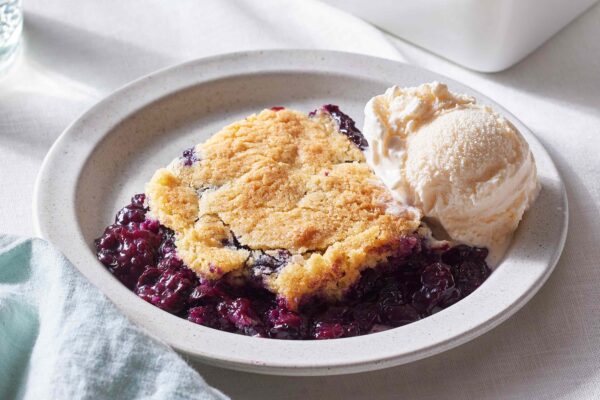 The Secret Ingredient to the Best Berry Cobbler Is Already in Your Fridge