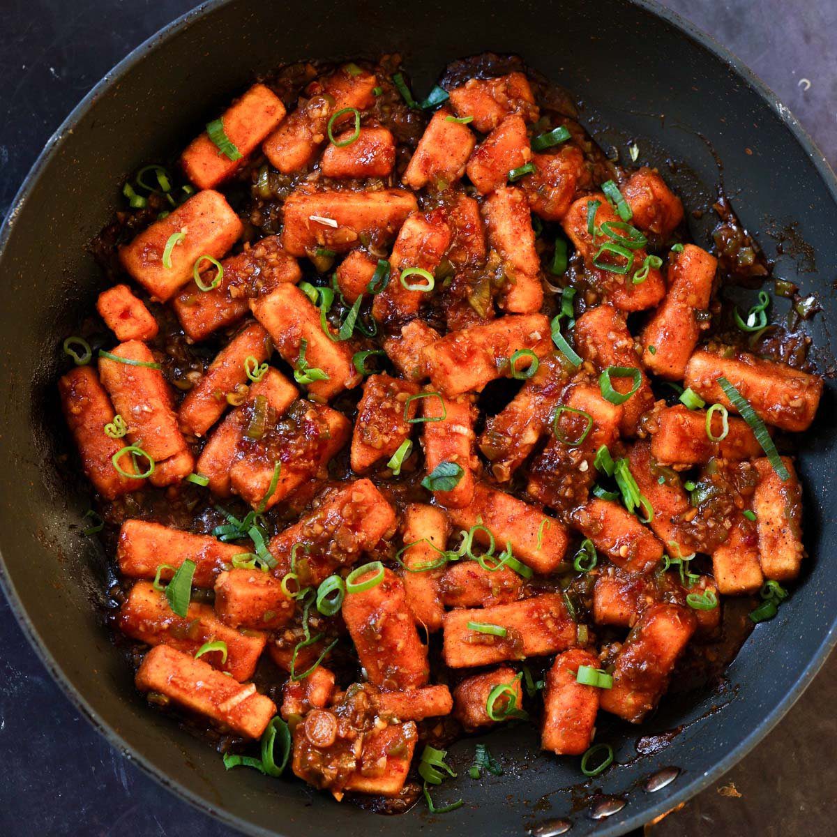 Tofu Manchurian (1-pan, half-hour) 1 Tofu Manchurian (1-pan, 30 minutes)