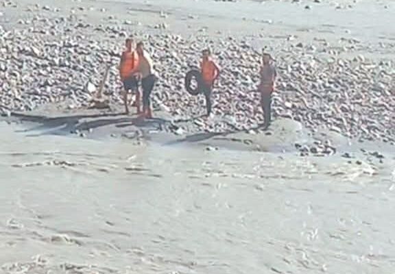 Two Men Rescued from Chitral River, Placed in Police Lock-up Two men rescued after they stranded in Chitral river and jailed for violating Section 144