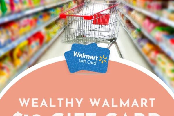 Wealthy Walmart $10 Gift Card Instant Win • Steamy Kitchen Recipes Giveaways wealthy walmart instant win