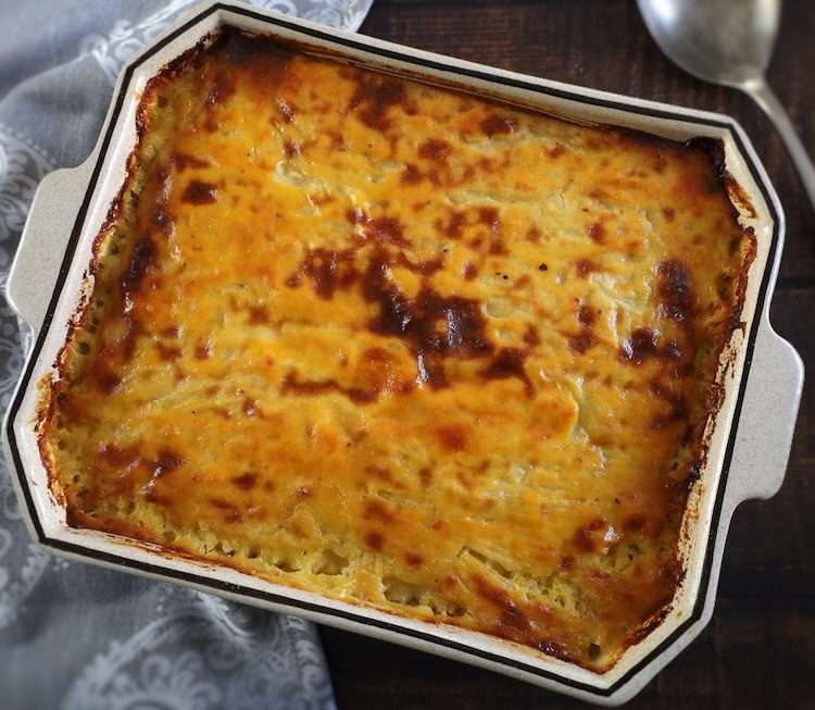 Cod Fish Pie with Mashed Potato Recipe 1 Cod fish pie with mashed potato in a baking dish