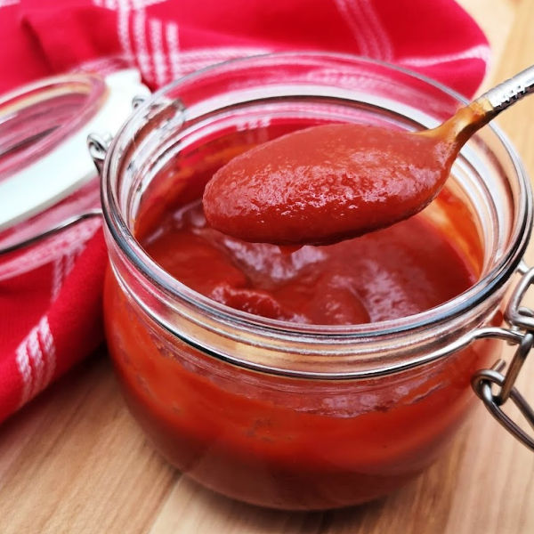 Easy German Currywurst Recipe with Oma's Homemade Ketchup.
