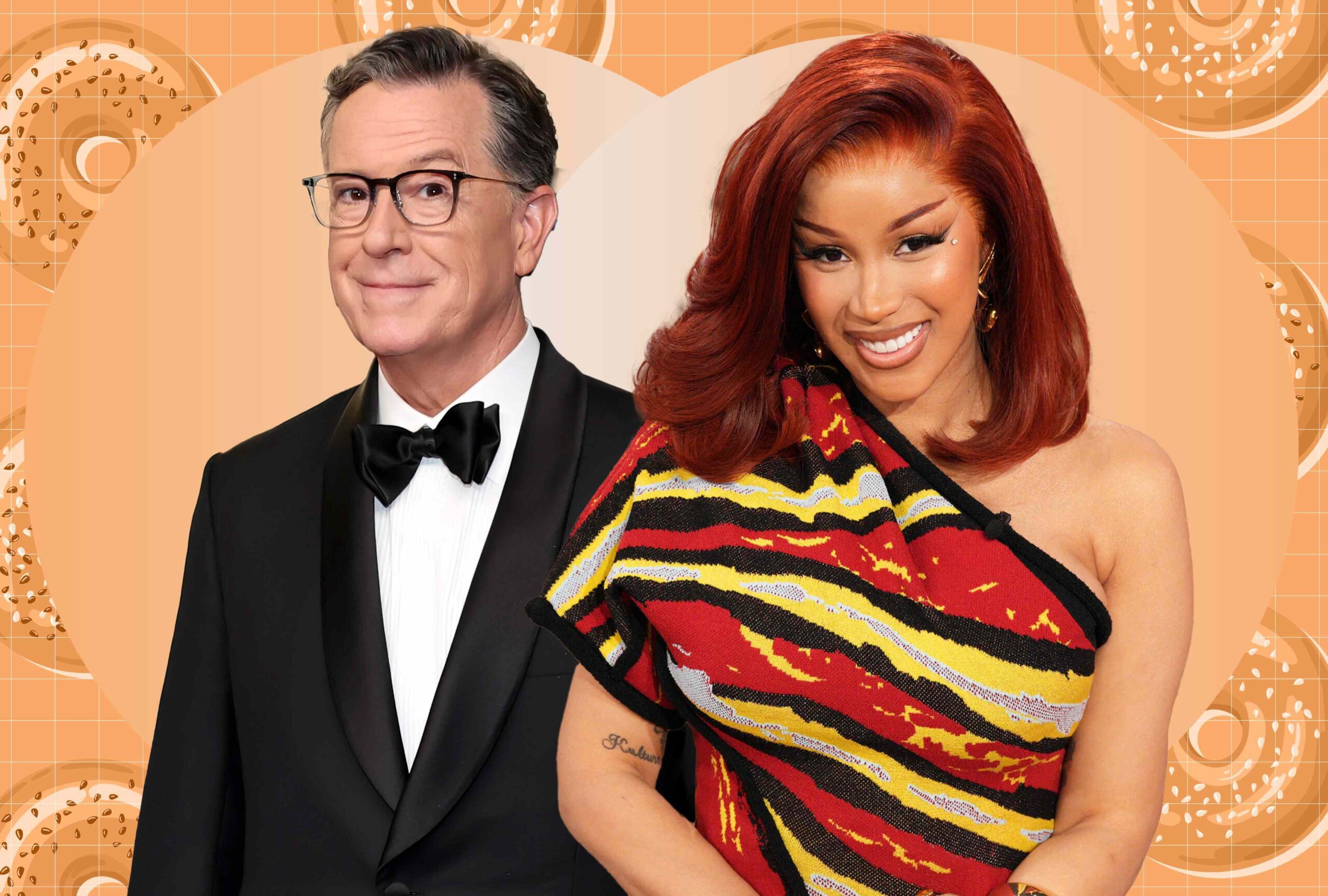 Stephen Colbert & Cardi B Have the Same Bagel Order, so I Tried It 1 Stephen Colbert & Cardi B Have the Same Bagel Order, so I Tried It