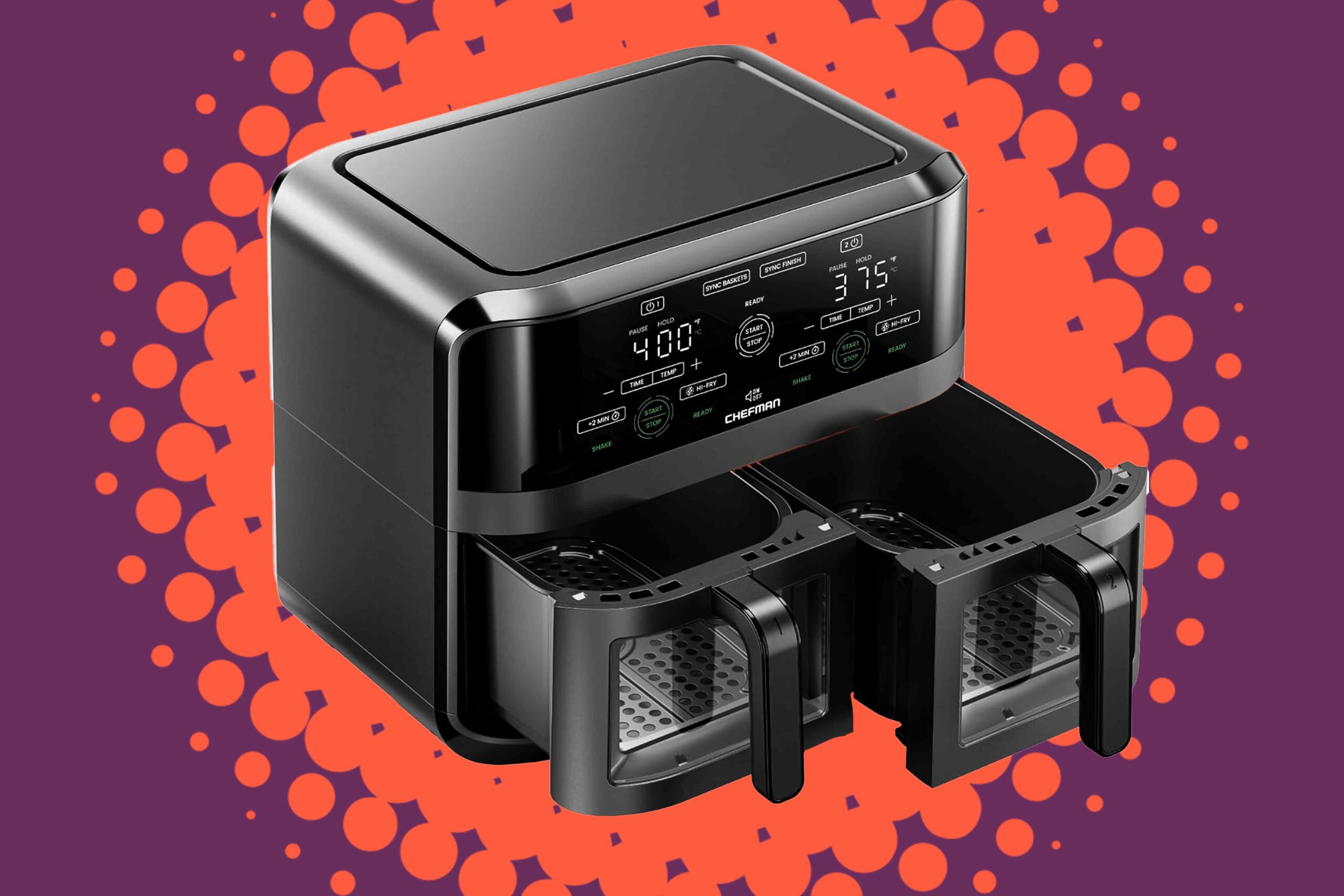This Dual Air Fryer Is Over $100 Less Than a Ninja 1 This Dual Air Fryer Is Over $100 Less Than a Ninja