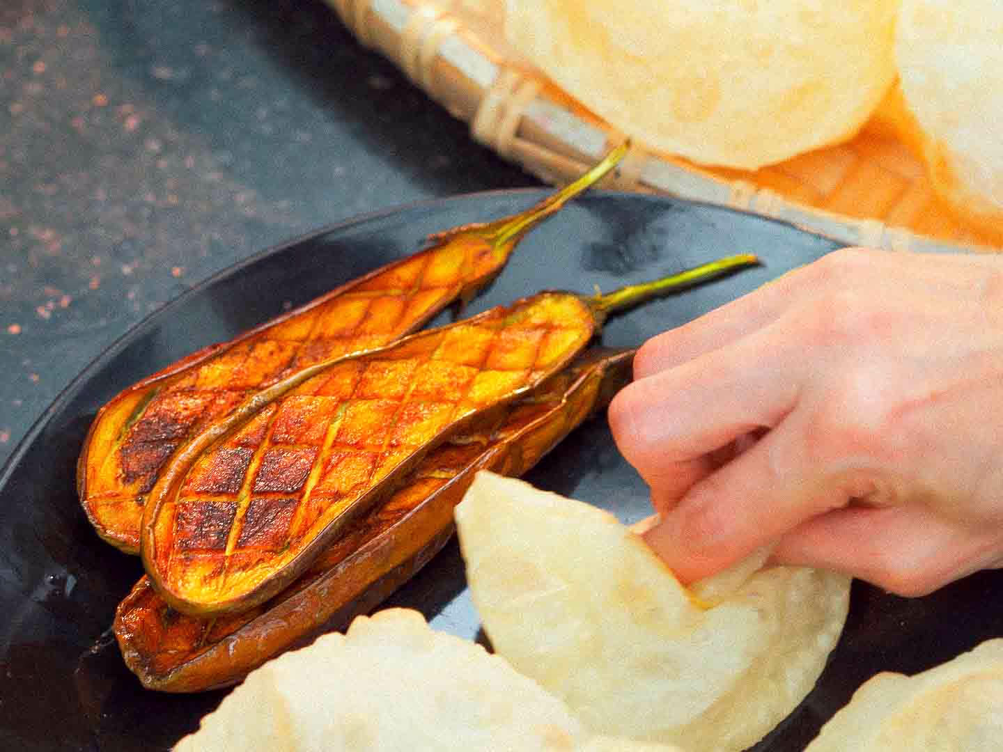 Bota-Soho Begun Bhaja-Detailed Recipe With Video
