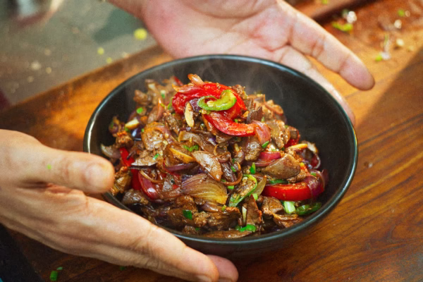 Chilli Liver—detailed recipe with video Chilli Liver—detailed recipe with video